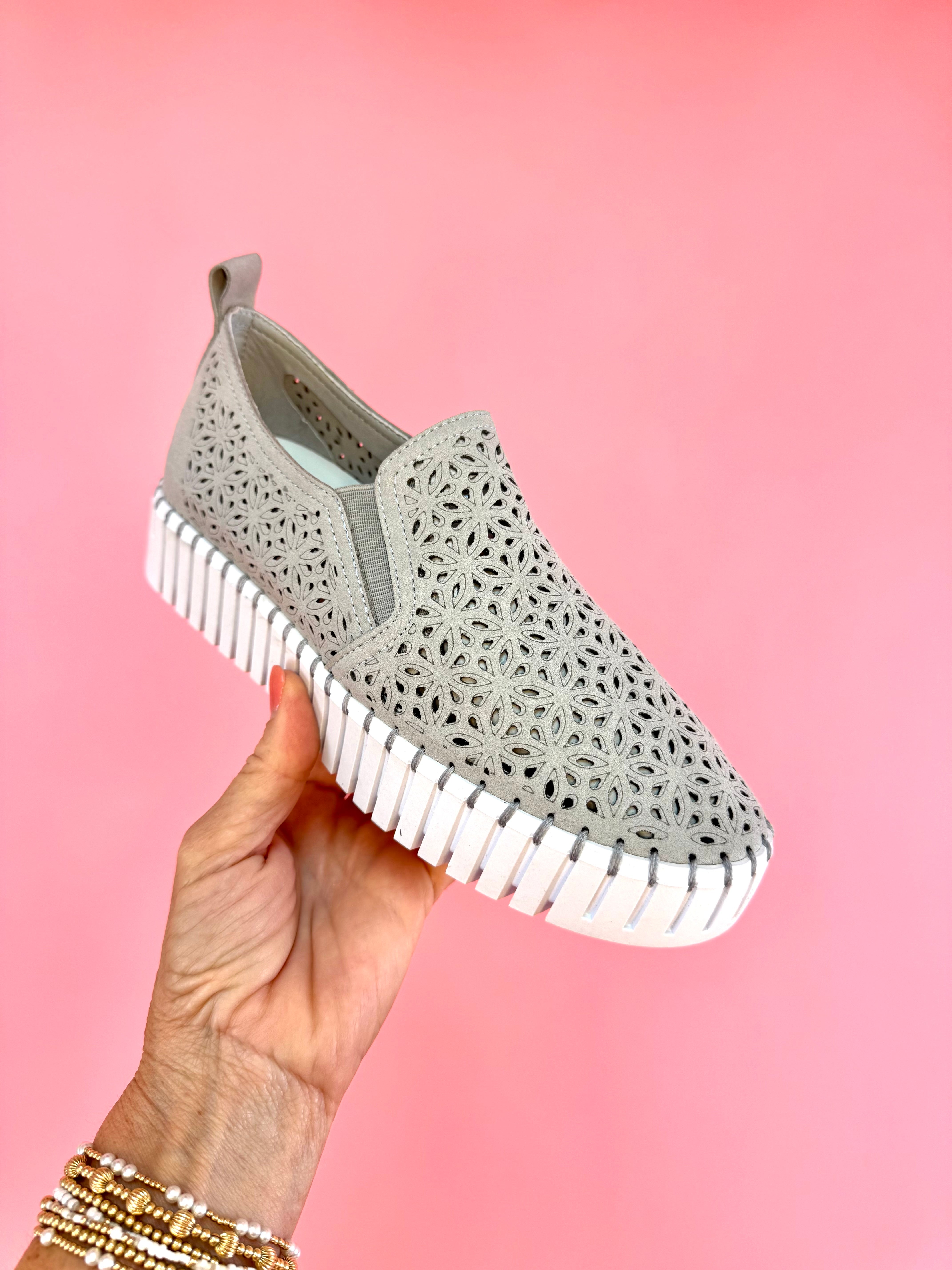 Very G Nicole - Grey-270 Shoes-Very G-The Lovely Closet, Women's Fashion Boutique in Alexandria, KY
