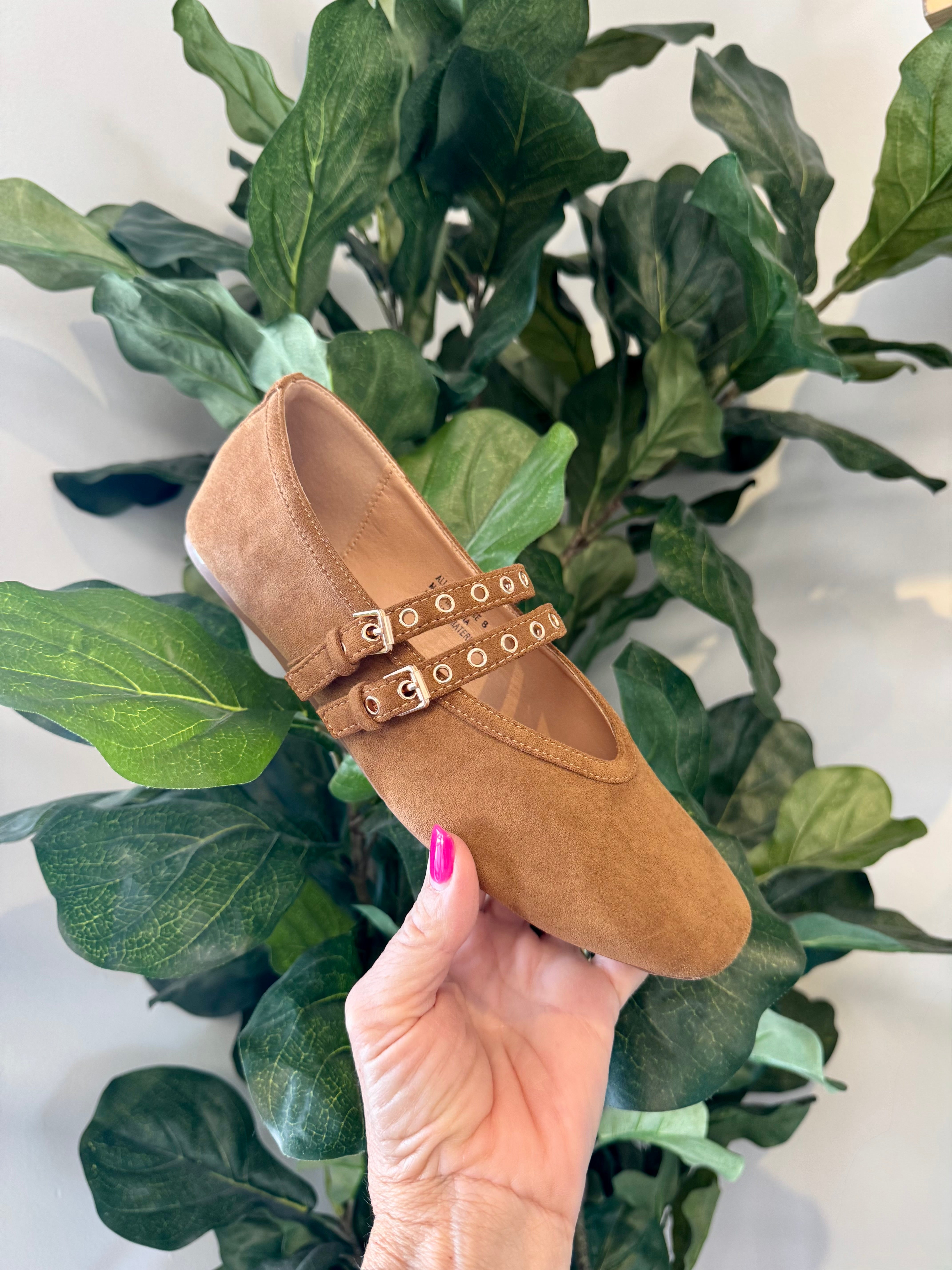 Corkys All Eyes on Me - Camel Faux Suede-270 Shoes-The Lovely Closet-The Lovely Closet, Women's Fashion Boutique in Alexandria, KY