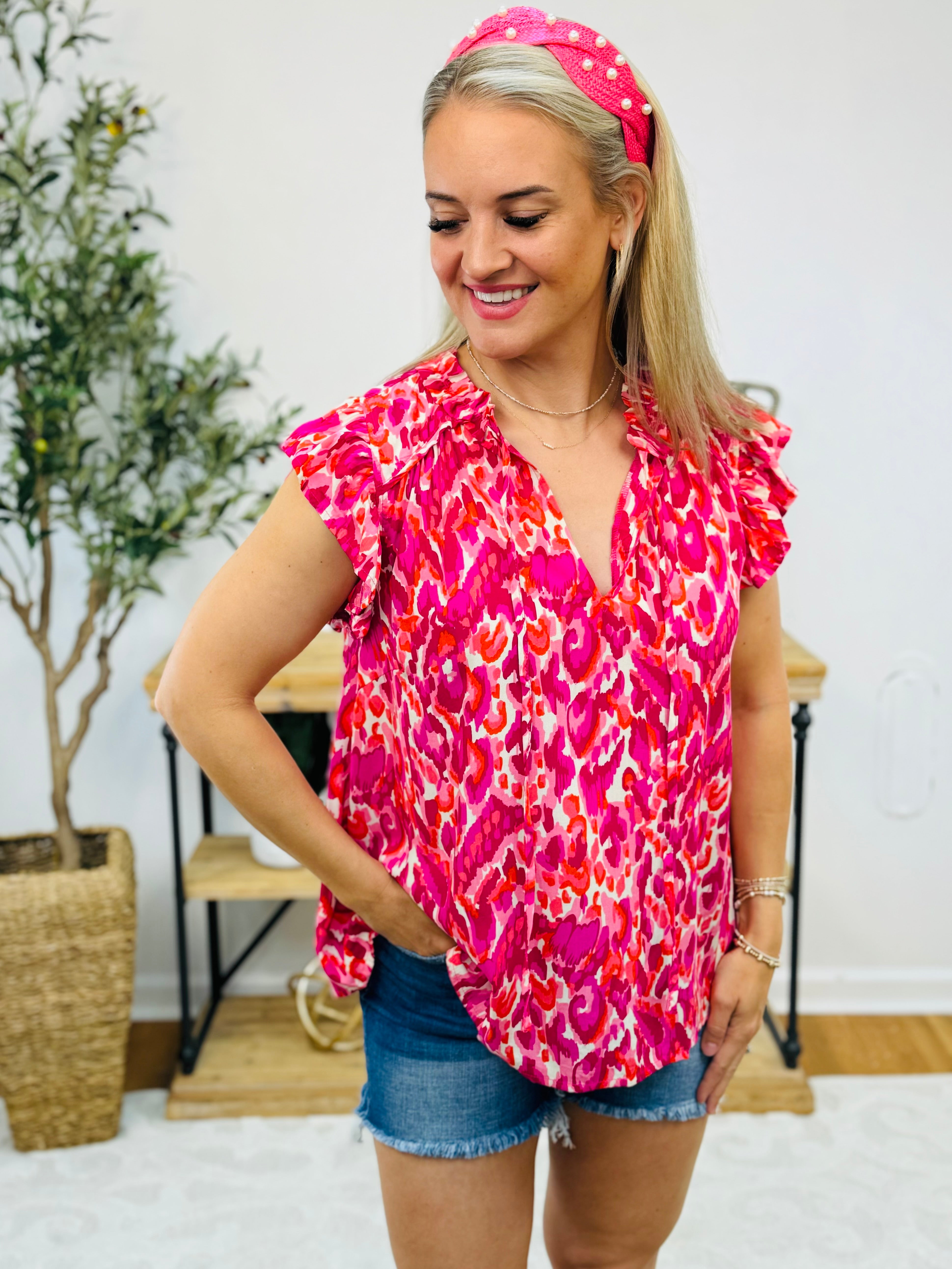 FINAL SALE - Sunkissed Top-120 Sleeveless Tops-The Lovely Closet-The Lovely Closet, Women's Fashion Boutique in Alexandria, KY