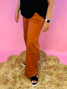 Mica High Rise Wide Leg Pants - Penny-210 Jeans-Mica Denim-The Lovely Closet, Women's Fashion Boutique in Alexandria, KY