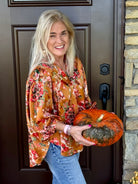 Autumn Colors Have Arrived Top-110 Long Sleeve Top-The Lovely Closet-The Lovely Closet, Women's Fashion Boutique in Alexandria, KY