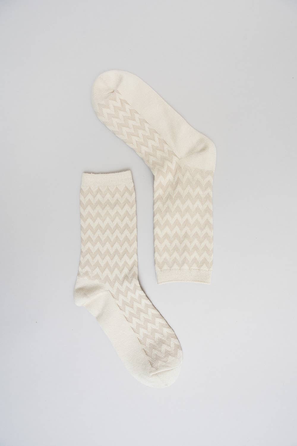 Boho Chic Zig Zag Pattern Socks-280 Accessories-The Lovely Closet-The Lovely Closet, Women's Fashion Boutique in Alexandria, KY