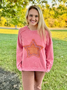 Amazing Star Pullover-110 Long Sleeve Top-The Lovely Closet-The Lovely Closet, Women's Fashion Boutique in Alexandria, KY