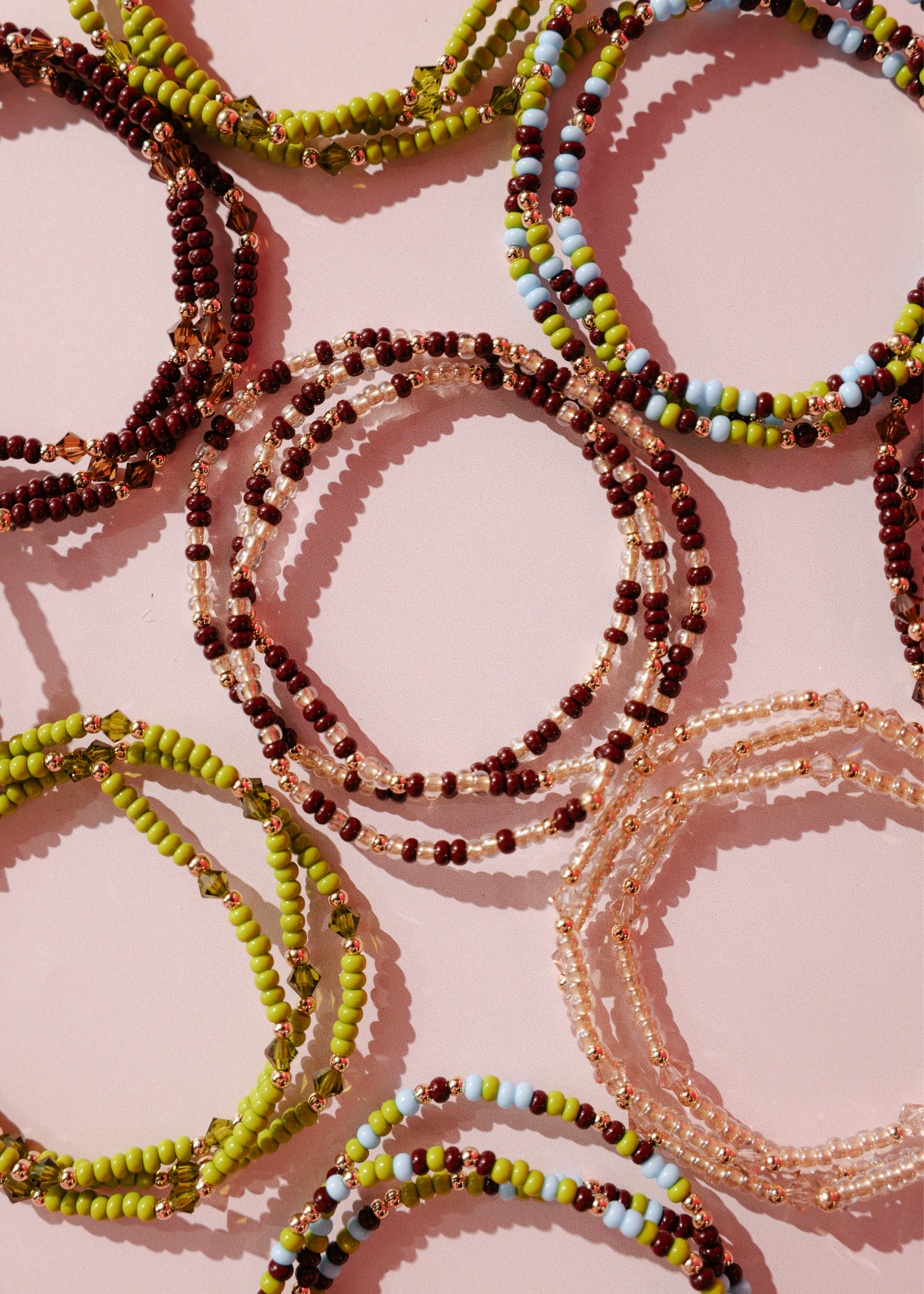 Cinnamon Spice Sprinkle Bracelet: Standard 6.75 inch-bracelet-Beaded Blondes-The Lovely Closet, Women's Fashion Boutique in Alexandria, KY