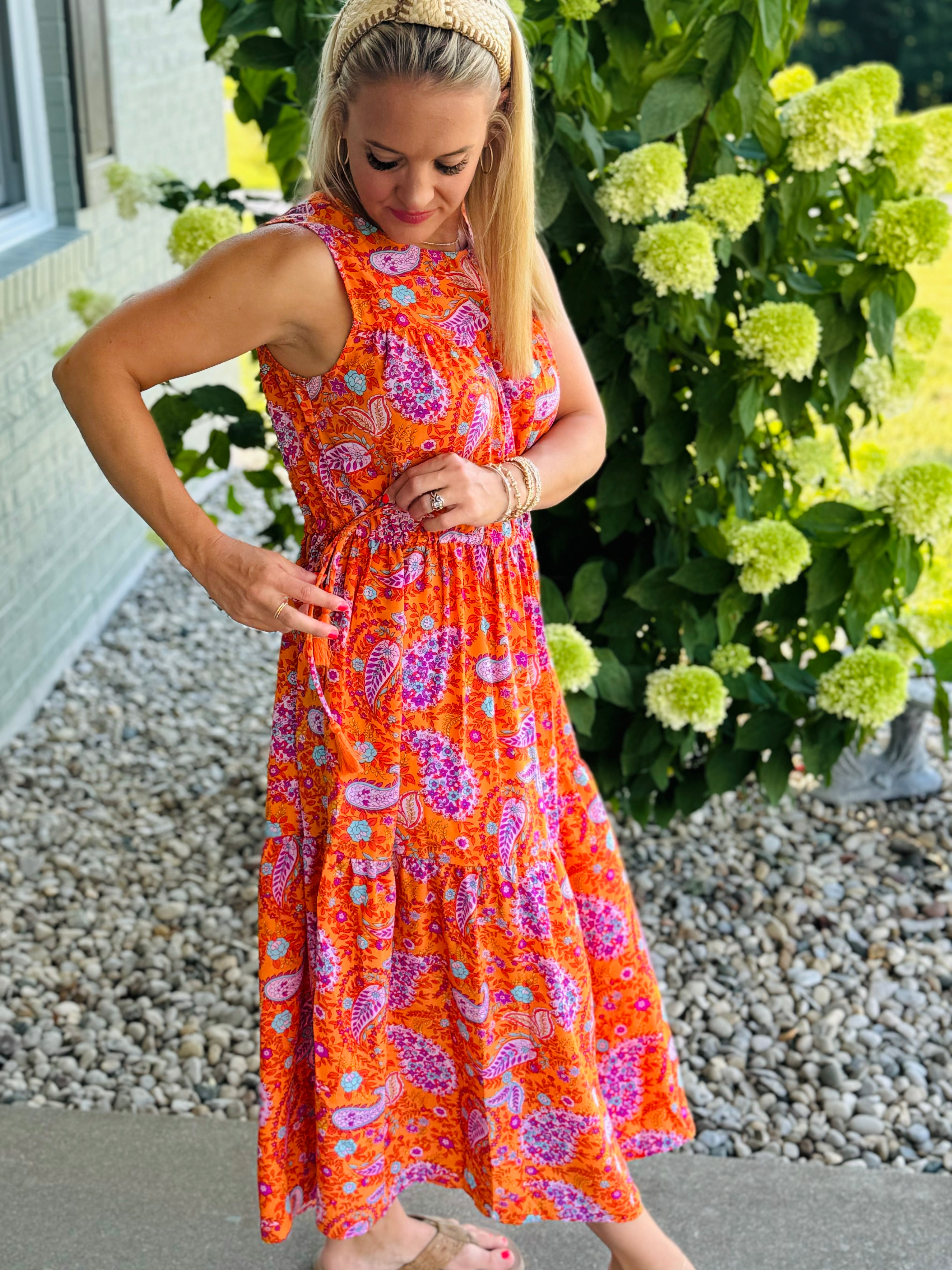 FINAL SALE - Sunset Beauty Dress-180 Dresses-The Lovely Closet-The Lovely Closet, Women's Fashion Boutique in Alexandria, KY