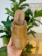 Corkys Who Knew Clog - Tan-270 Shoes-Corkys-The Lovely Closet, Women's Fashion Boutique in Alexandria, KY