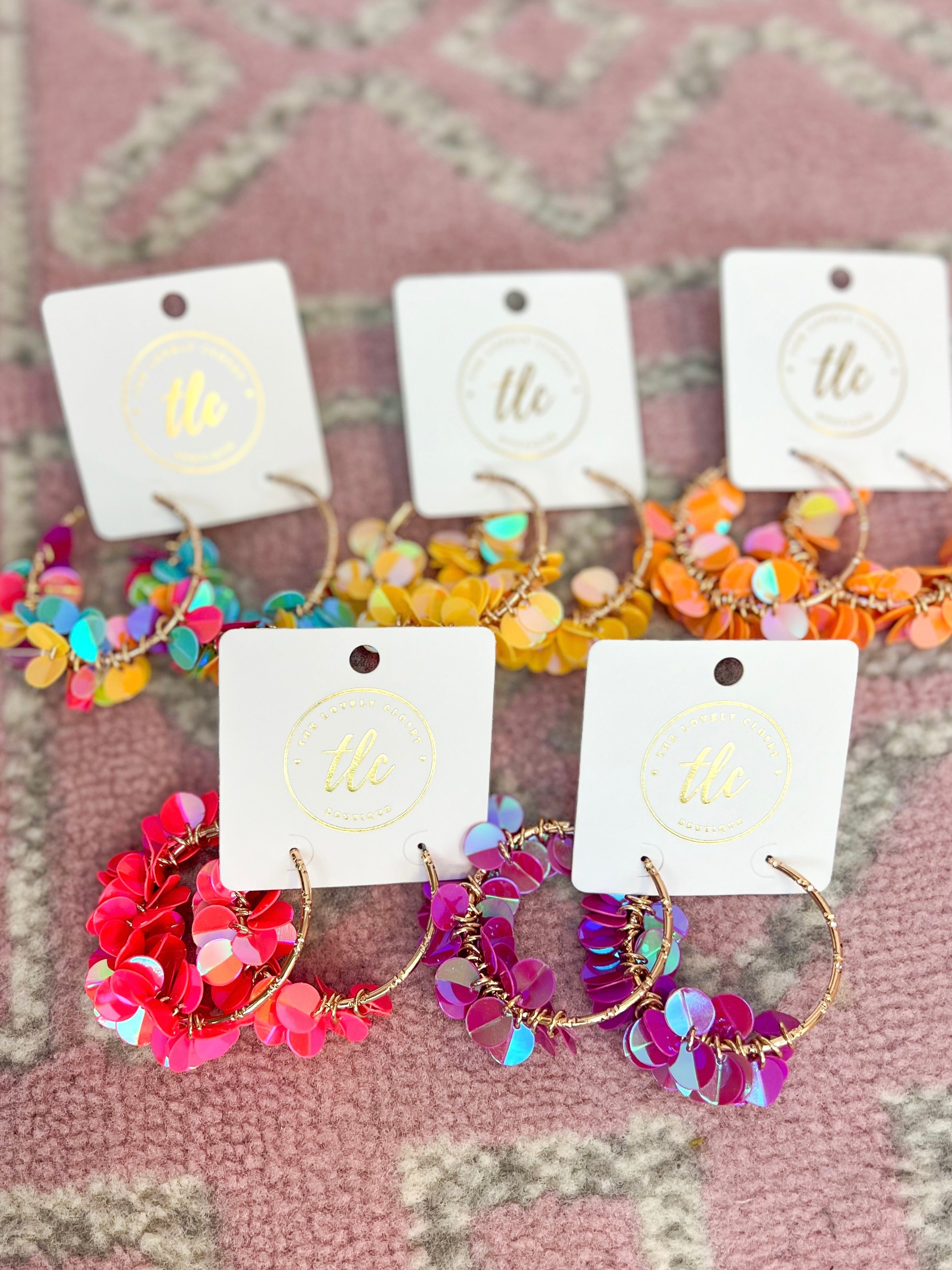 Sassy Spring Earrings-250 Jewelry-The Lovely Closet-The Lovely Closet, Women's Fashion Boutique in Alexandria, KY