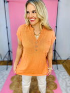Destination Sunset Light Weight Knit Top-140 Sweaters-Doe and Rae-The Lovely Closet, Women's Fashion Boutique in Alexandria, KY