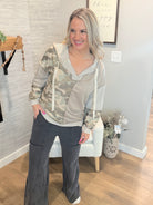 Relaxed Cargo Wide Leg Full Length - Black-240 Pants-easel-The Lovely Closet, Women's Fashion Boutique in Alexandria, KY