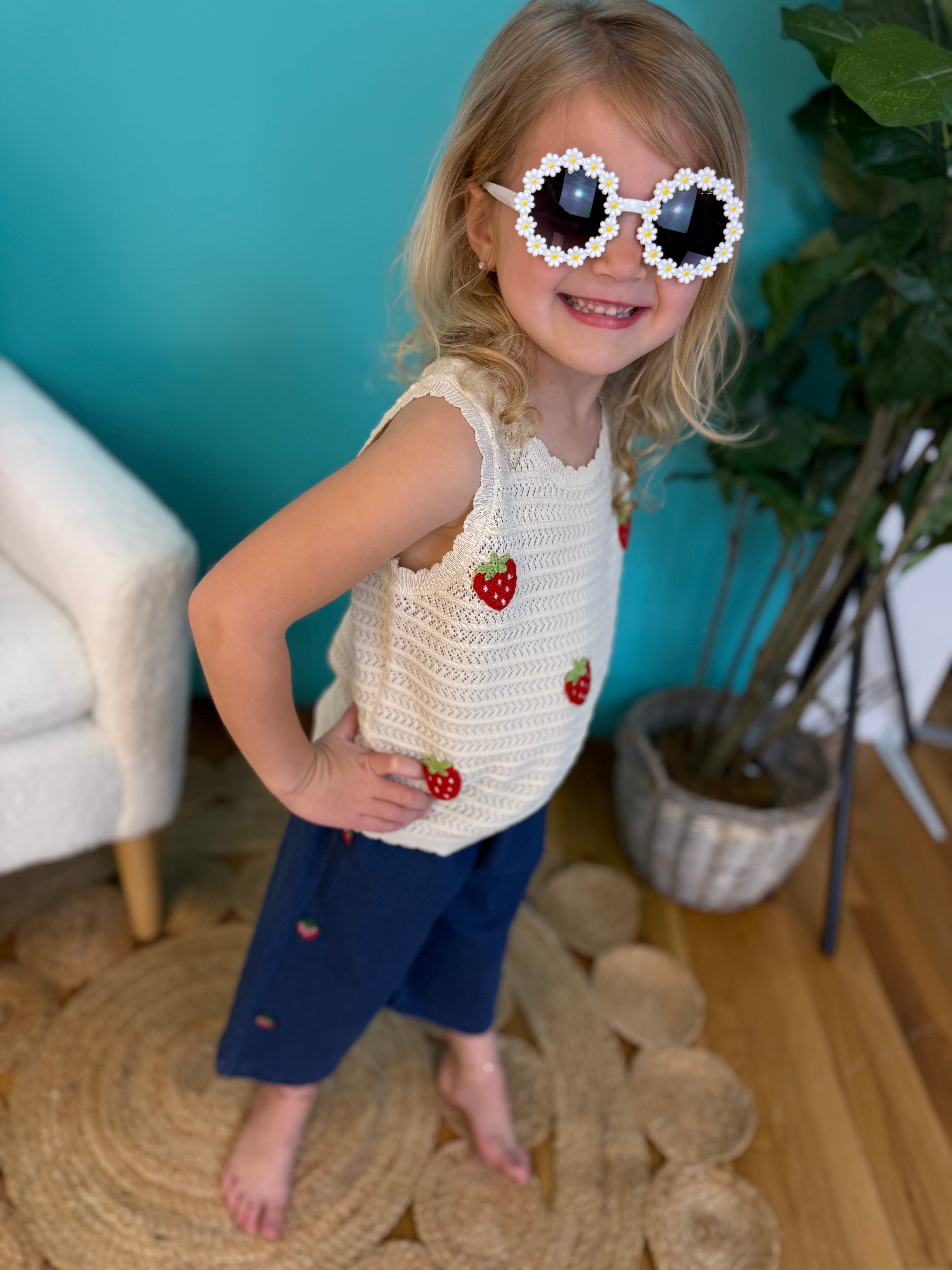 Spring Strawberry Set-360 Carolines Closet-Rylee Faith Designs-The Lovely Closet, Women's Fashion Boutique in Alexandria, KY