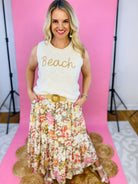 Sunset on the Beach Midi Dress-180 Dresses-Be Cool-The Lovely Closet, Women's Fashion Boutique in Alexandria, KY
