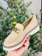 Corkys Faux Suede Literally Loafers - Camel-270 Shoes-The Lovely Closet-The Lovely Closet, Women's Fashion Boutique in Alexandria, KY