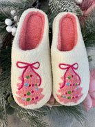 PINK-mas Slippers-350 Holiday-Jess Lea-The Lovely Closet, Women's Fashion Boutique in Alexandria, KY