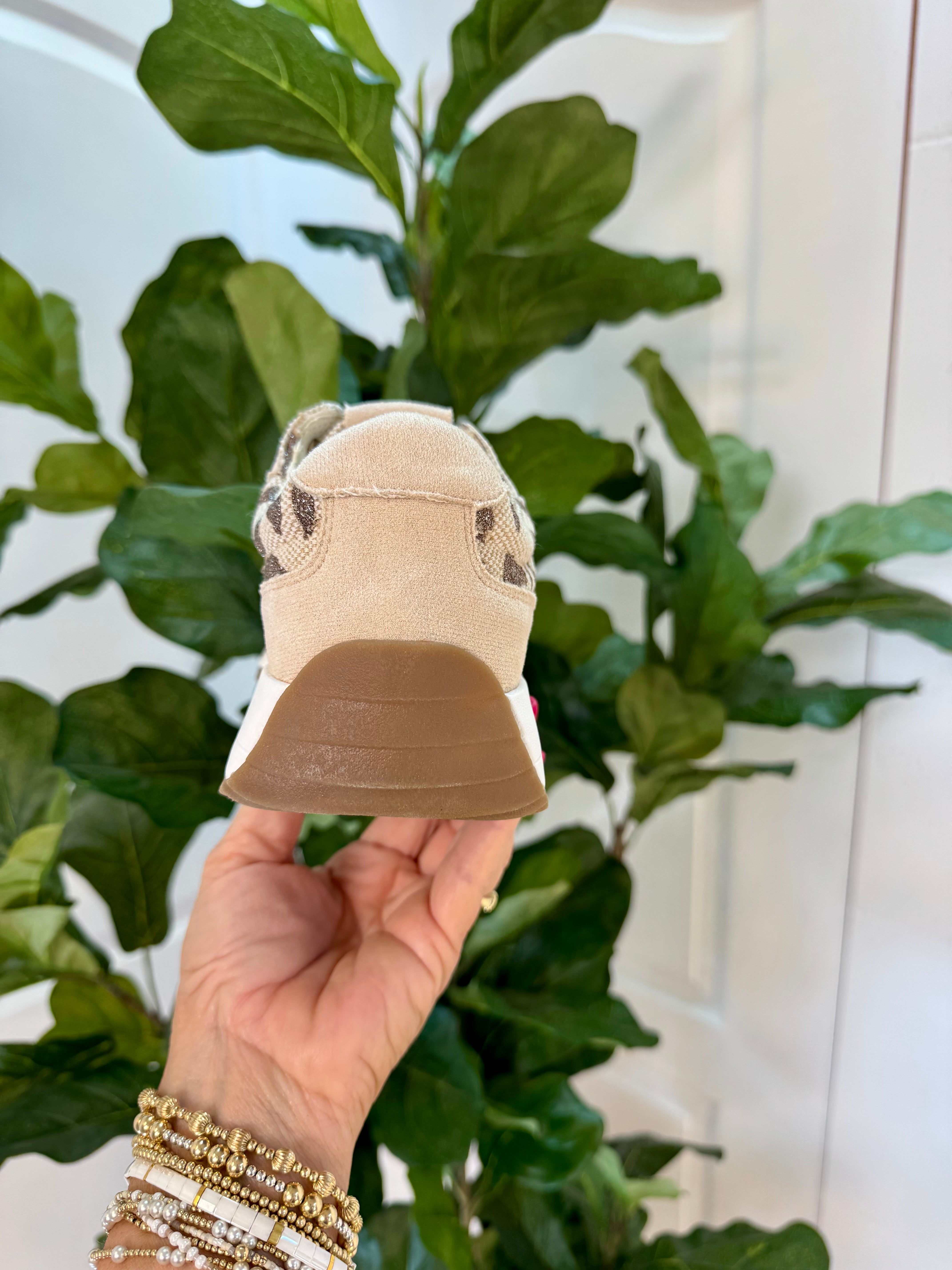 FINAL SALE Corkys Tan Sparkle Leopard-270 Shoes-Corkys-The Lovely Closet, Women's Fashion Boutique in Alexandria, KY