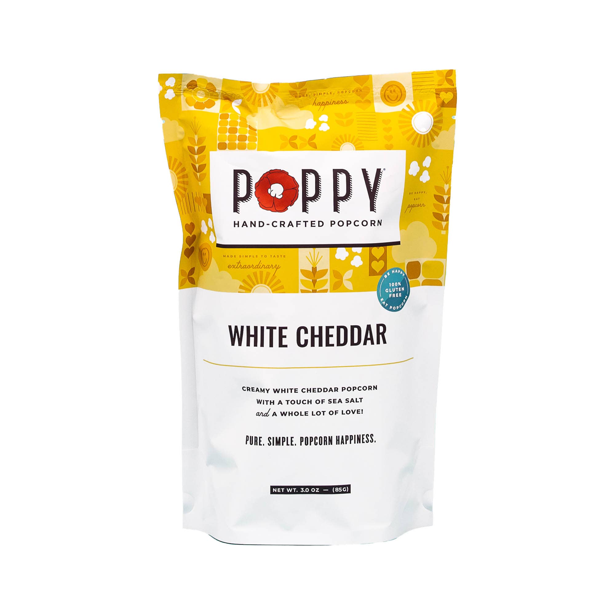 White Cheddar Popcorn-330 Food-Poppy Hand-Crafted Popcorn-The Lovely Closet, Women's Fashion Boutique in Alexandria, KY