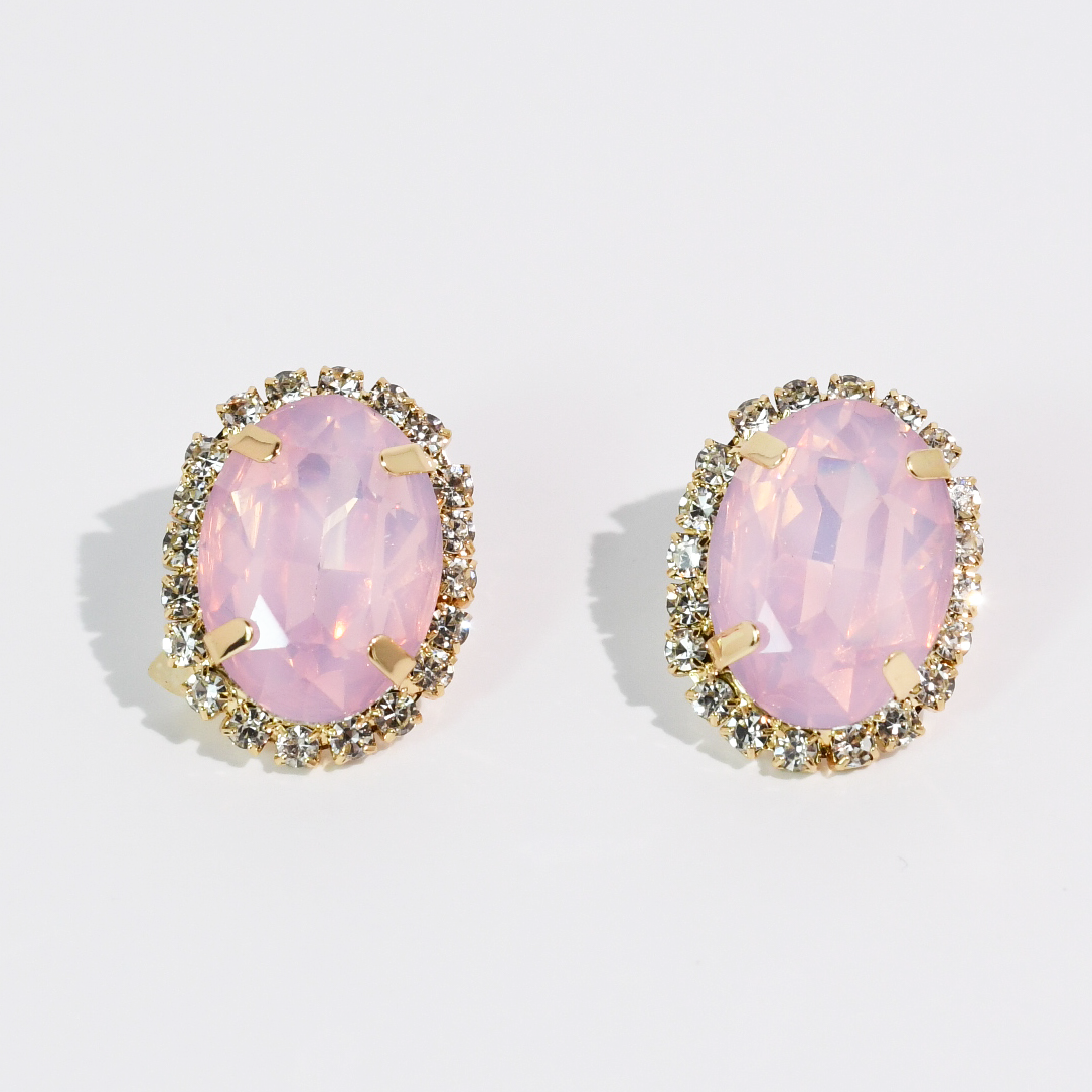 Soft Rose Earrings-250 Jewelry-Treasure Jewels Inc.-The Lovely Closet, Women's Fashion Boutique in Alexandria, KY