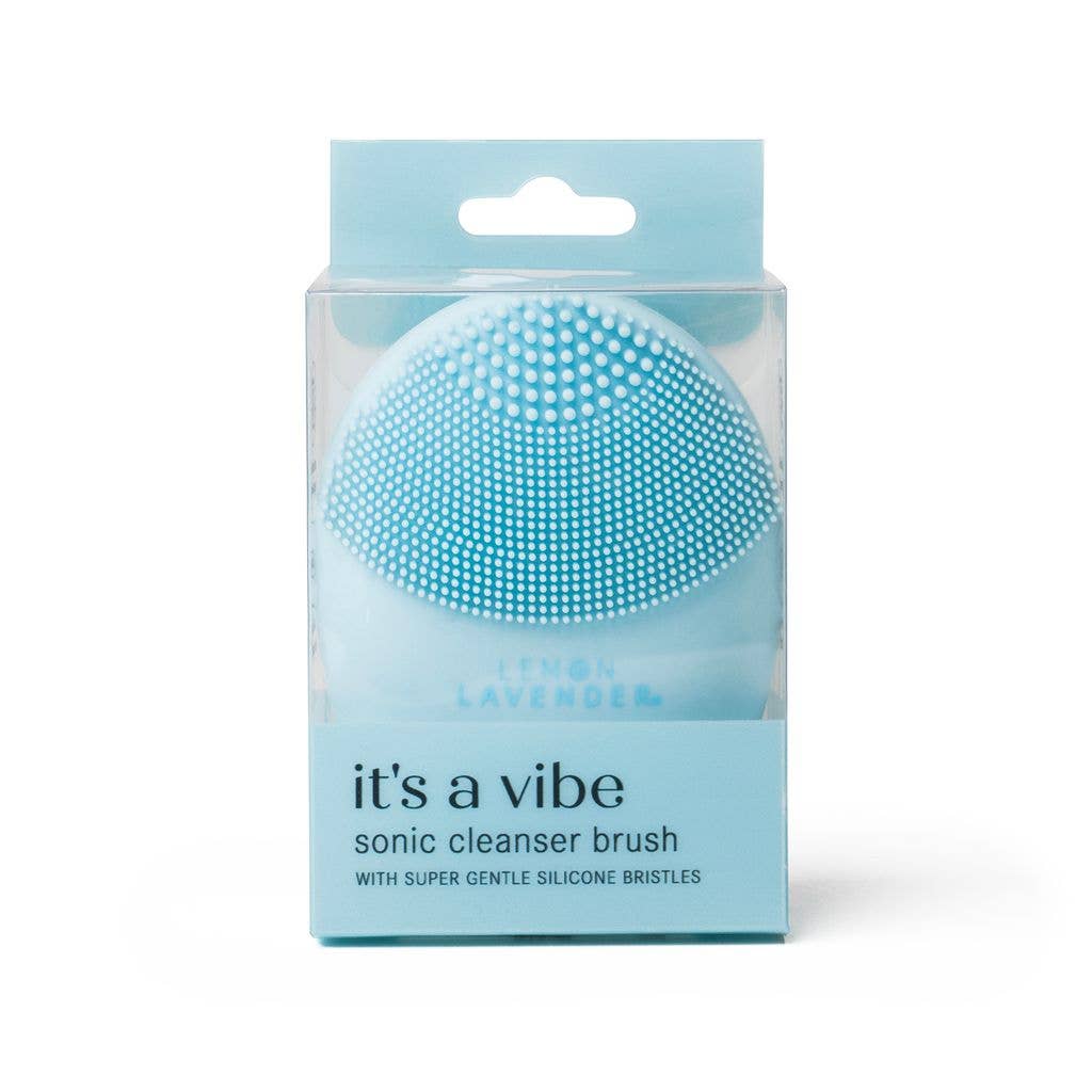 Lemon Lavender It's a Vibe Sonic Cleanser Brush-310 Gift-DM Merchandising-The Lovely Closet, Women's Fashion Boutique in Alexandria, KY