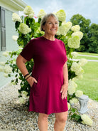 FINAL SALE - Comfy in The Classroom Dress-180 Dresses-The Lovely Closet-The Lovely Closet, Women's Fashion Boutique in Alexandria, KY