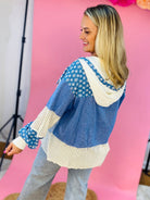Summer Nights Button Down Jacket-170 Jackets/Outerwear-FANTASTIC FAWN-The Lovely Closet, Women's Fashion Boutique in Alexandria, KY