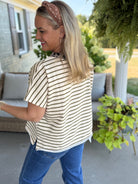 Falling for Leopard Elevated Short Sleeve Top-100 Short Sleeve Tops-Anniewear-The Lovely Closet, Women's Fashion Boutique in Alexandria, KY