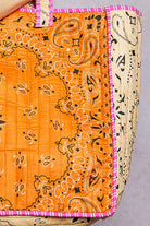 LOVE Bandana Quilted Tote Bag-280 Accessories-Pol Clothing-The Lovely Closet, Women's Fashion Boutique in Alexandria, KY