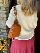 Sling Bag with Removable Guitar Strap - Ellen-290 Bags/Handbags-Jen & Co-The Lovely Closet, Women's Fashion Boutique in Alexandria, KY