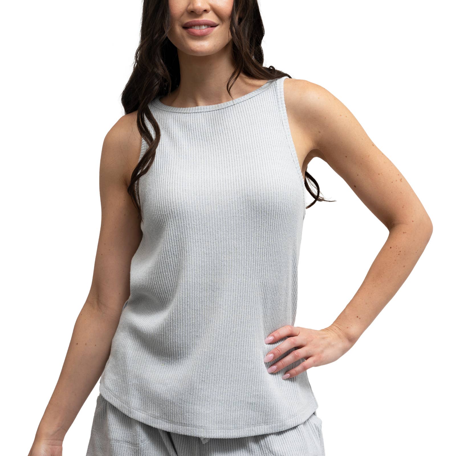 Cuddleblend Tank-120 Sleeveless Tops-DM Merchandising-The Lovely Closet, Women's Fashion Boutique in Alexandria, KY