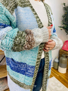 Icey Blue Cardigan-160 Cardigan/Kimonos-Madelyn-The Lovely Closet, Women's Fashion Boutique in Alexandria, KY