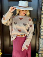 Hearts Falling for You Sweater-140 Sweaters-The Lovely Closet-The Lovely Closet, Women's Fashion Boutique in Alexandria, KY