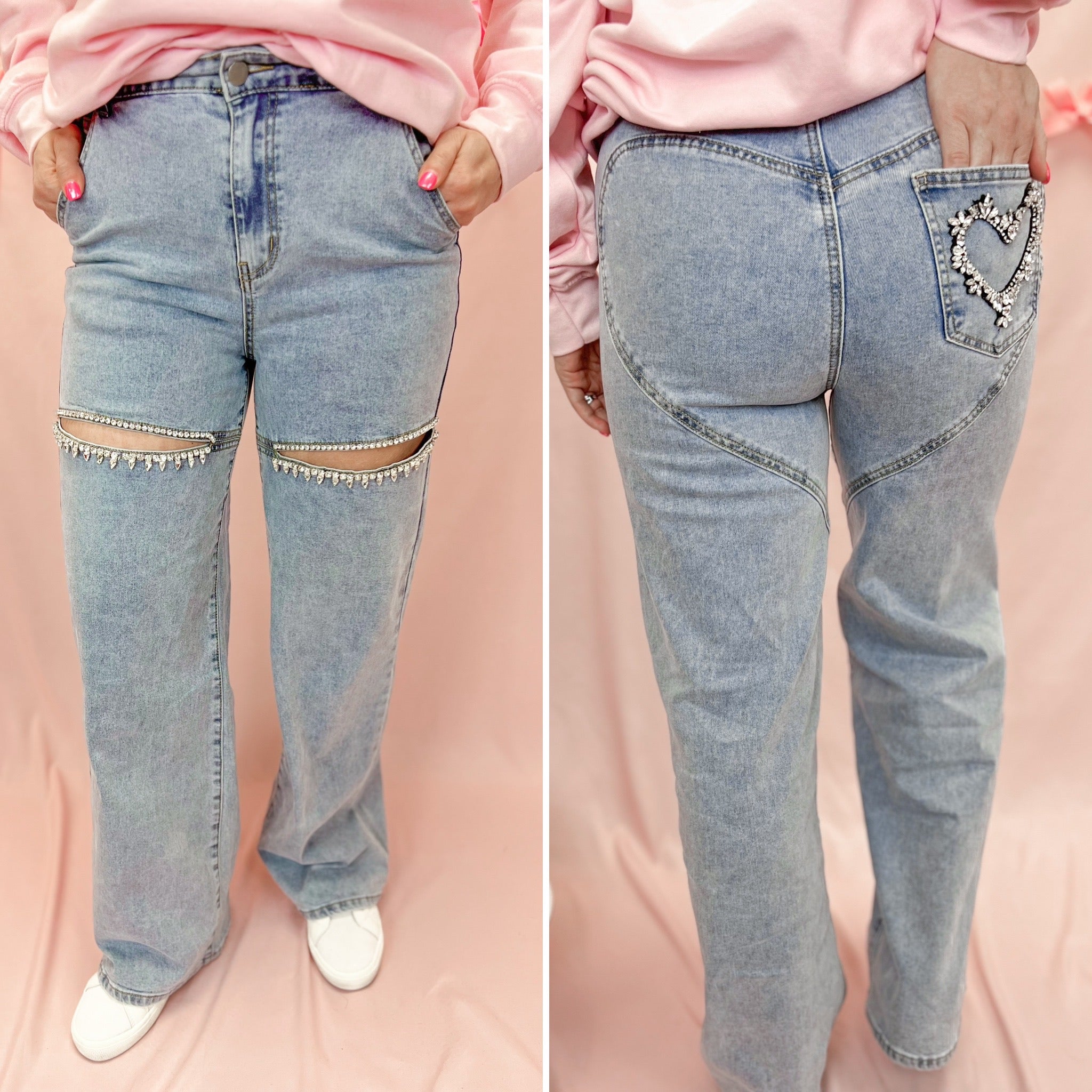 Our Heart First Straight Jeans-Jeans-The Lovely Closet-The Lovely Closet, Women's Fashion Boutique in Alexandria, KY