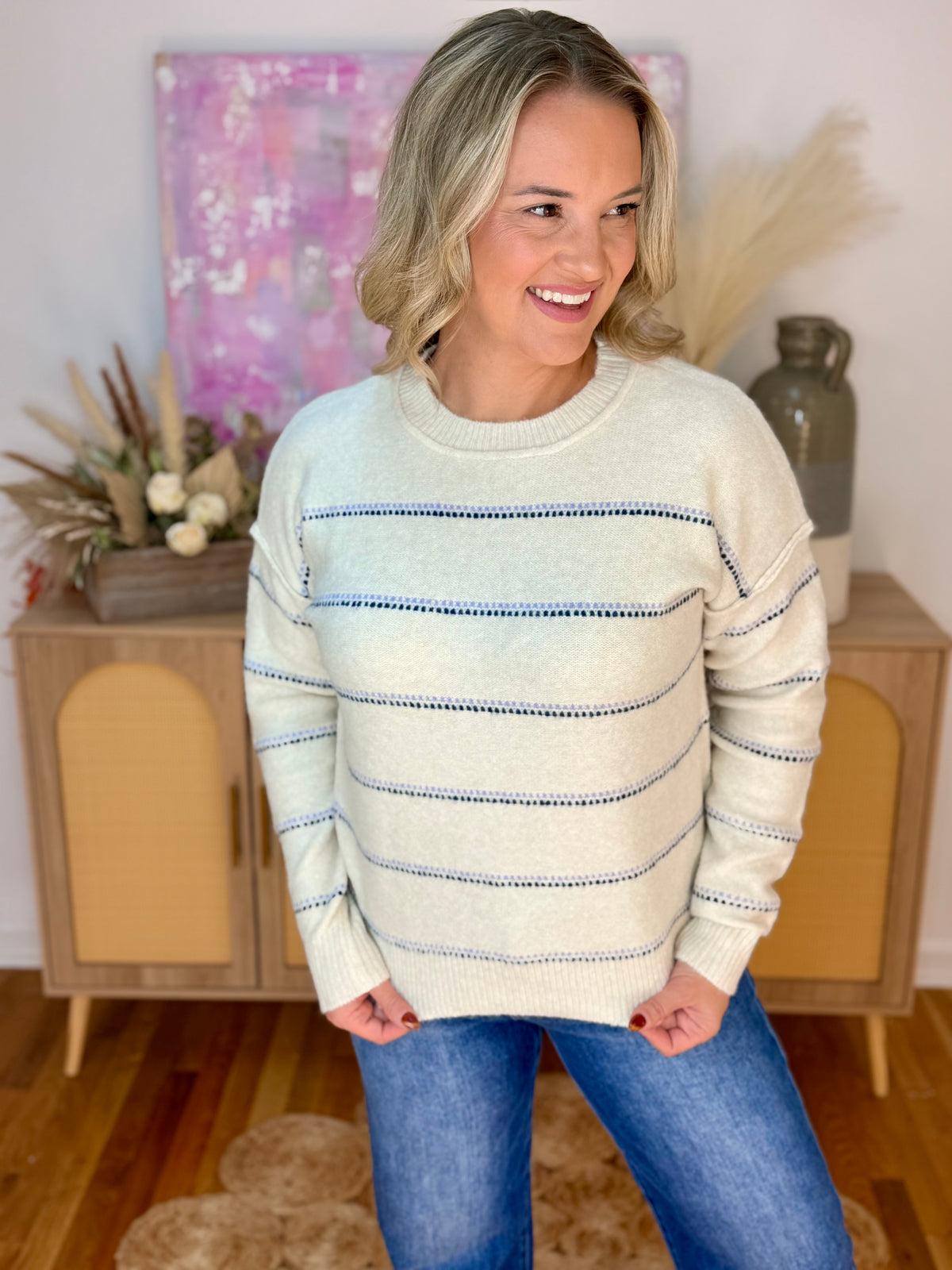 Going to the Vineyard Sweater-140 Sweaters-Staccato-The Lovely Closet, Women's Fashion Boutique in Alexandria, KY