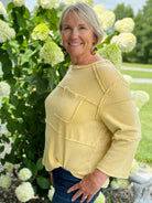 Thinking About Fall Top - Butter Cream-110 Long Sleeve Top-The Lovely Closet-The Lovely Closet, Women's Fashion Boutique in Alexandria, KY