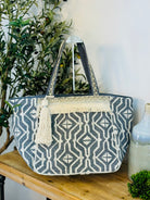 Denim Daze Lux Oversize Tote-290 Bags/Handbags-The Lovely Closet-The Lovely Closet, Women's Fashion Boutique in Alexandria, KY