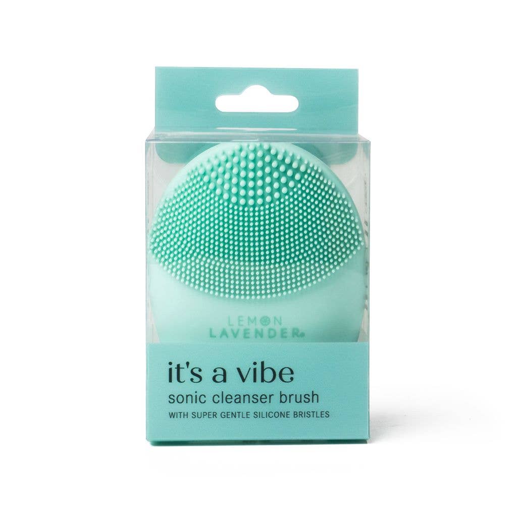 Lemon Lavender It's a Vibe Sonic Cleanser Brush-310 Gift-DM Merchandising-The Lovely Closet, Women's Fashion Boutique in Alexandria, KY