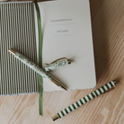 Green Floral Metal Pen Set-310 Gift-Sweet Water Decor-The Lovely Closet, Women's Fashion Boutique in Alexandria, KY