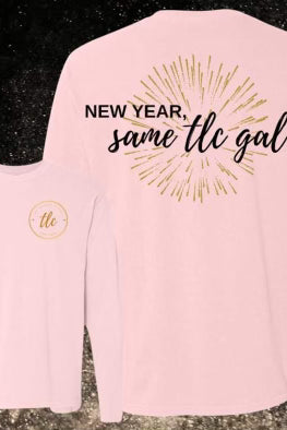 TLC New Year Custom Long Sleeve-Graphic T's-The Lovely Closet-The Lovely Closet, Women's Fashion Boutique in Alexandria, KY
