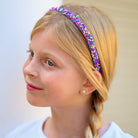 Thin Sprinkle Headband - Purple-310 Gift-Frog Sac-The Lovely Closet, Women's Fashion Boutique in Alexandria, KY
