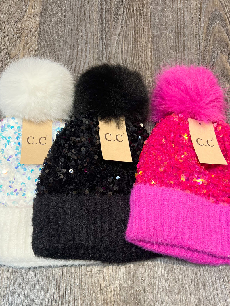 Kids Sequin Beanie-The Lovely Closet-The Lovely Closet, Women's Fashion Boutique in Alexandria, KY