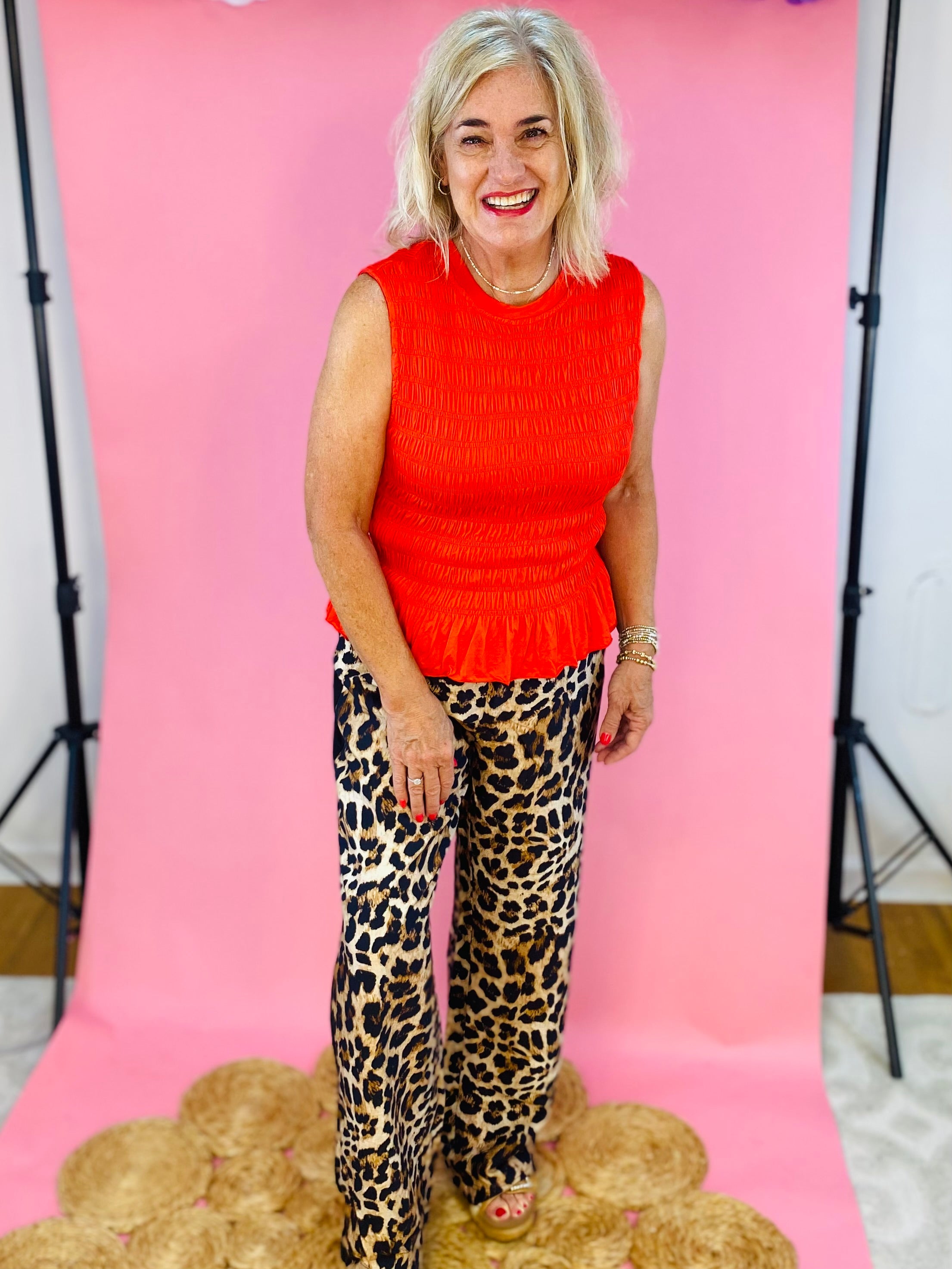 Summer is Here Tank-120 Sleeveless Tops-Anniewear-The Lovely Closet, Women's Fashion Boutique in Alexandria, KY