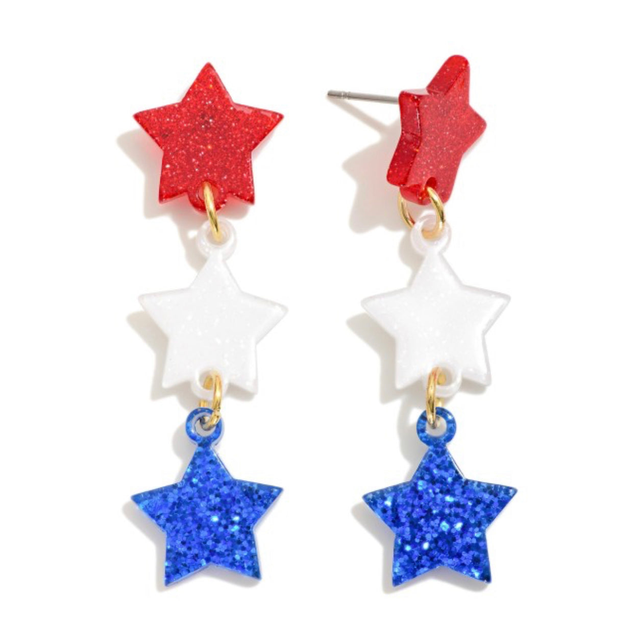 Oh My Stars Earrings-250 Jewelry-The Lovely Closet-The Lovely Closet, Women's Fashion Boutique in Alexandria, KY