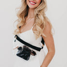 Kayla Bum Bag - Black-290 Bag/Handbags-Pretty Simple-The Lovely Closet, Women's Fashion Boutique in Alexandria, KY