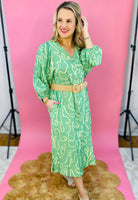 Lemon Lime Midi Dress-180 Dresses-easel-The Lovely Closet, Women's Fashion Boutique in Alexandria, KY