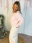 Ditsy Floral Pants-240 Pants-easel-The Lovely Closet, Women's Fashion Boutique in Alexandria, KY