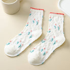 Pretty Petals Socks-280 Accessories-JOSSLYN by wall to wall-The Lovely Closet, Women's Fashion Boutique in Alexandria, KY