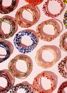 Denim Days Sprinkle Bracelet: Extended 7.25 inch-bracelet-Beaded Blondes-The Lovely Closet, Women's Fashion Boutique in Alexandria, KY