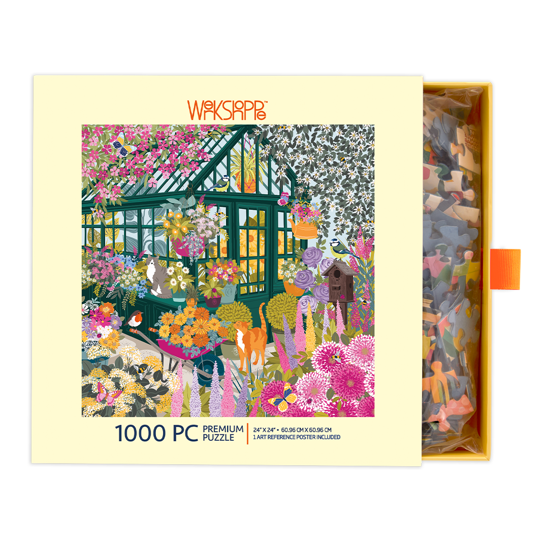Spring Greenhouse 1000 Piece Puzzle-310 Gift-WerkShoppe-The Lovely Closet, Women's Fashion Boutique in Alexandria, KY