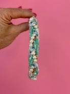 Pearly Headband - Mint-280 Accessories-The Lovely Closet-The Lovely Closet, Women's Fashion Boutique in Alexandria, KY