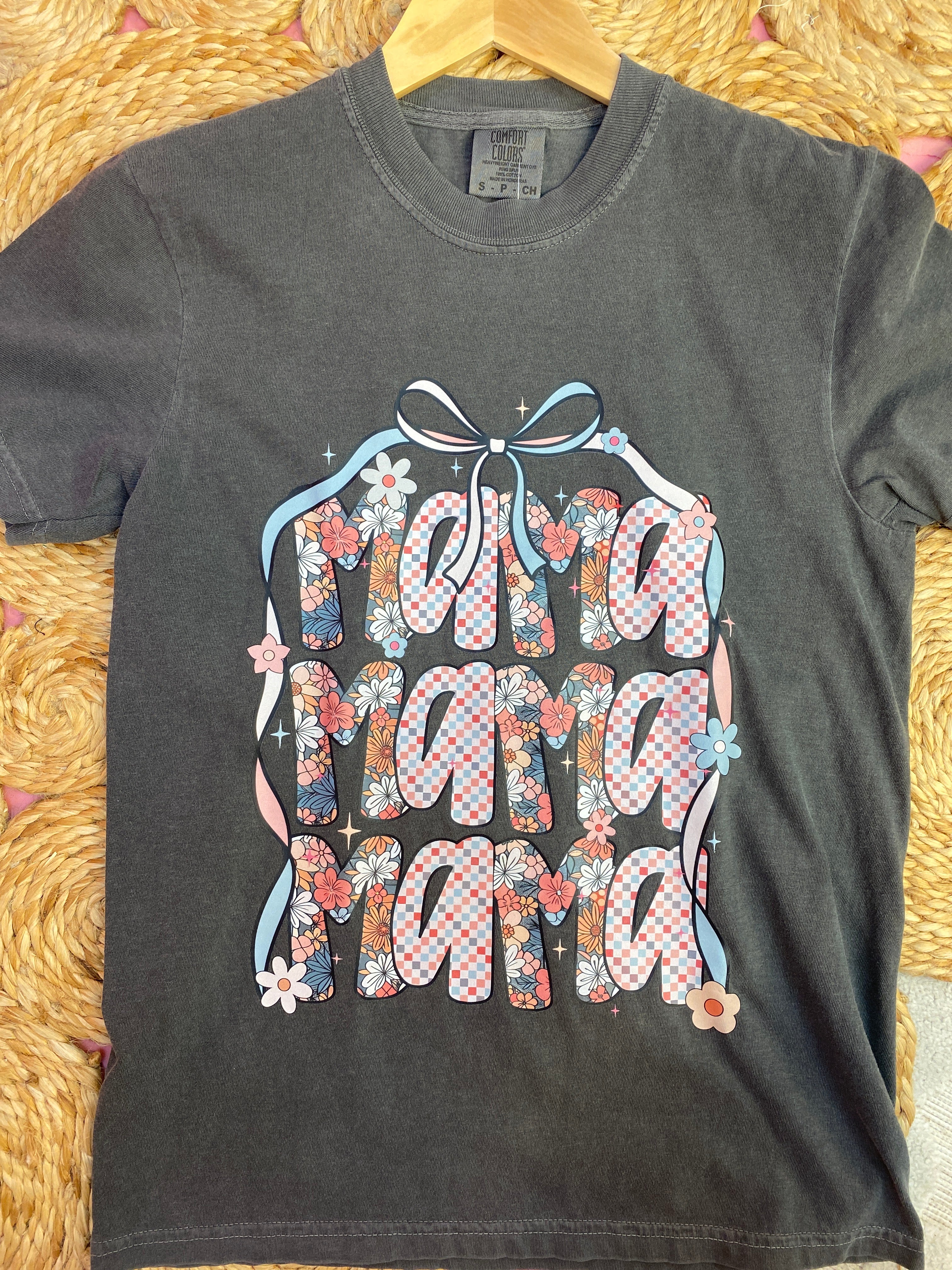 FINAL SALE - Mama Mama Mama Graphic T-Shirt-130 Graphics-The Lovely Closet-The Lovely Closet, Women's Fashion Boutique in Alexandria, KY