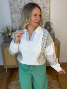 Made for Spring Top-110 Long Sleeve Top-easel-The Lovely Closet, Women's Fashion Boutique in Alexandria, KY
