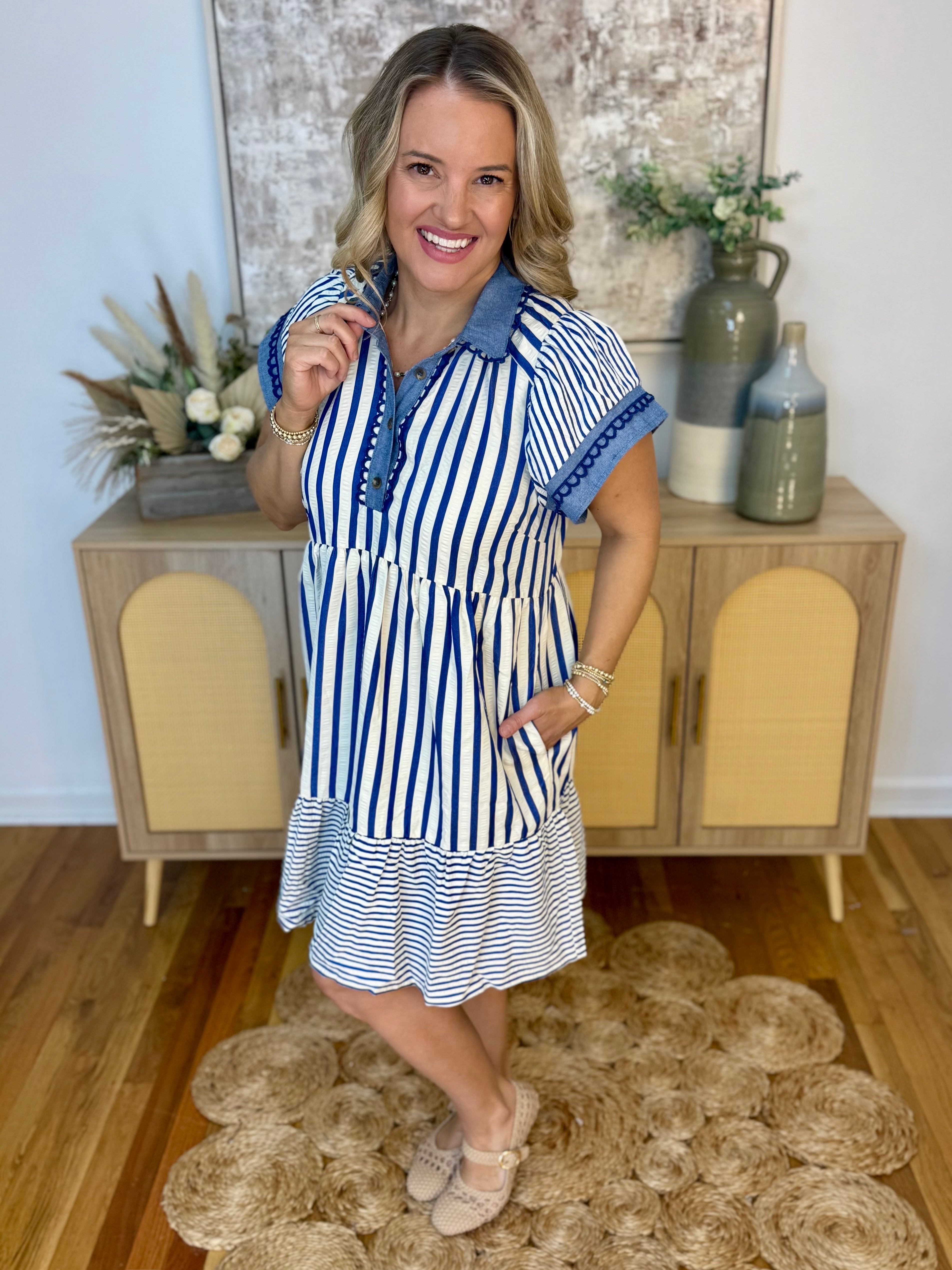 Sail Away Dress-180 Dresses-The Lovely Closet-The Lovely Closet, Women's Fashion Boutique in Alexandria, KY